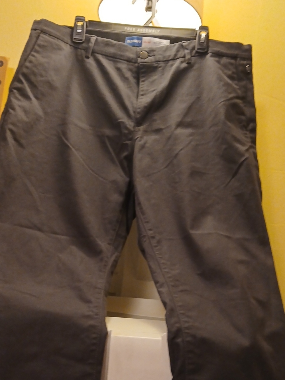 Old Navy Men's Dark Gray Chino Pants